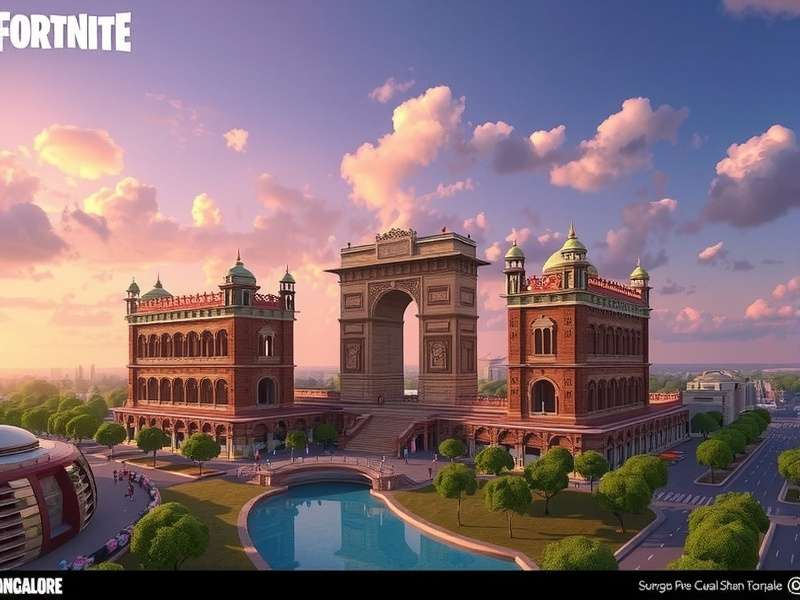 Authentic Indian Locations in Bangalore BR Bangalore Battle Royale Map